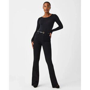 Spanx Black SPANXshape EveryWear Flare Jeans Size Large